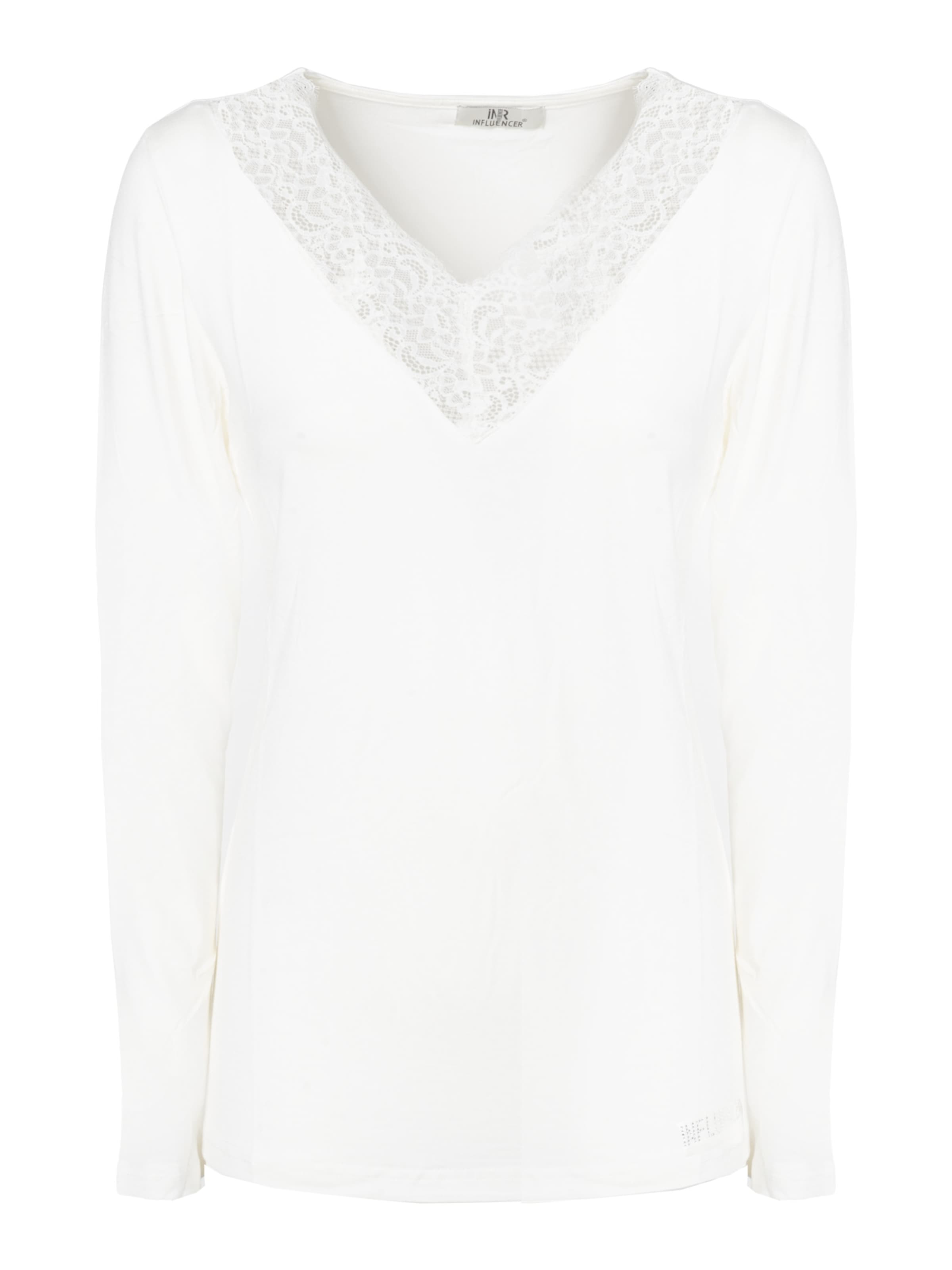 Influencer Tričko – bílá: přední strana