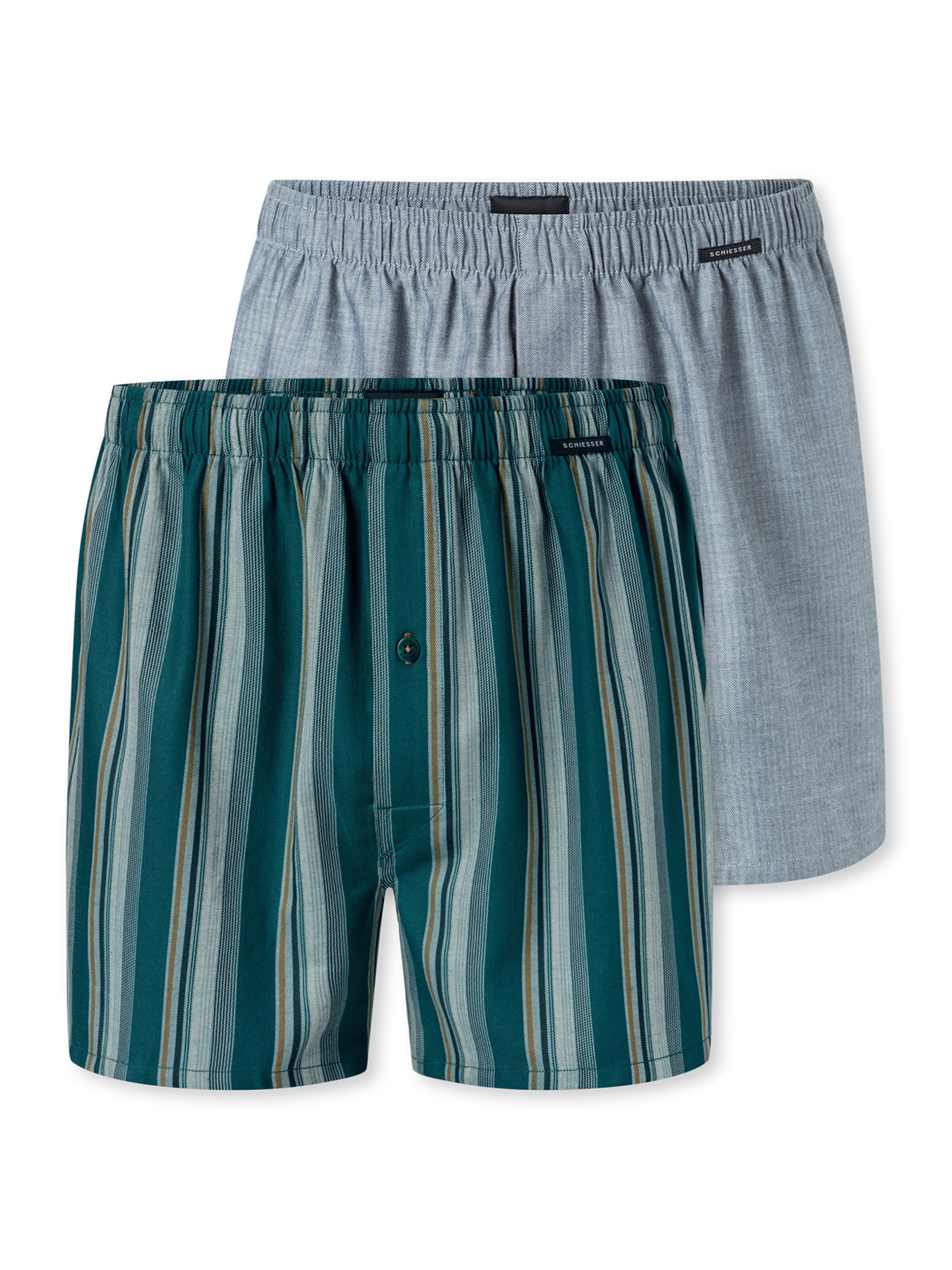 Boxers ' Multi ' SCHIESSER en bleu : devant