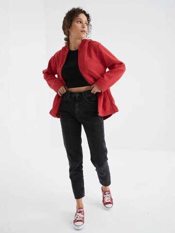Veste en polaire Tommy Life en rouge