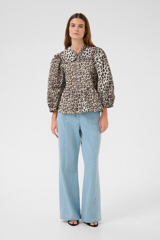 KAREN BY SIMONSEN Bluse 'KBUlrike' i grå