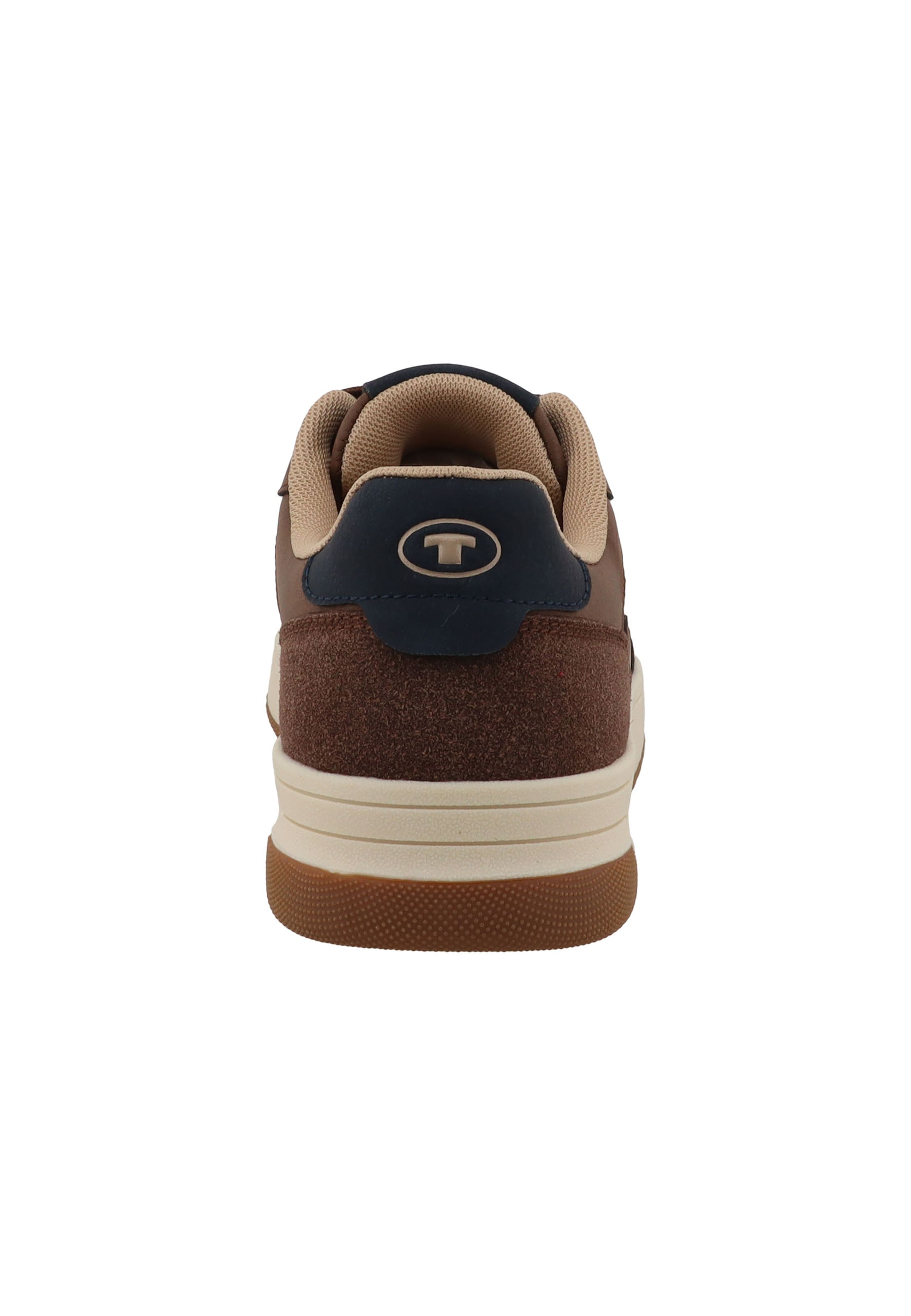 TOM TAILOR Sneakersy niskie w kolorze brązowy