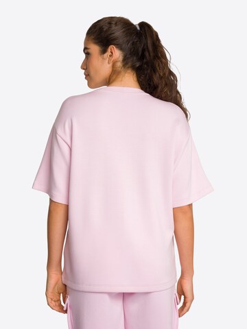 OCEANSAPART - Camiseta 'Cruz' en rosa