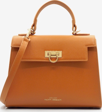 Borsa a mano 'Cannes' di Ateliers Saint Germain in marrone: frontale
