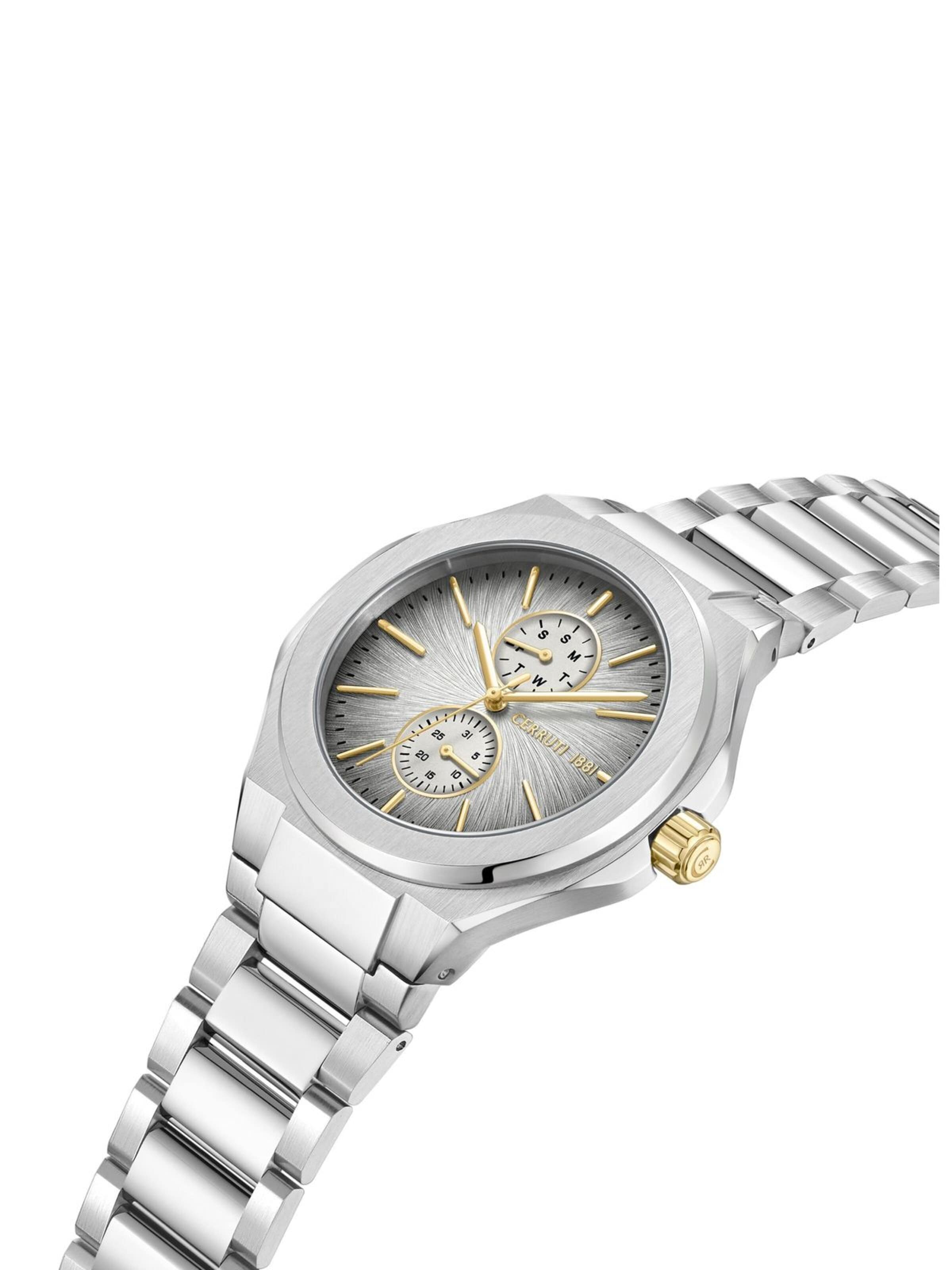 CERRUTI 1881 Analog watch 'Function watch Lucardo' in Grey