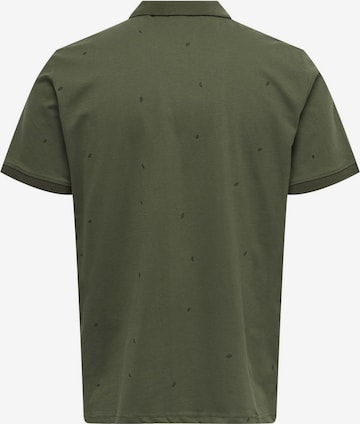 Only & Sons Shirt 'DAVE' in Green