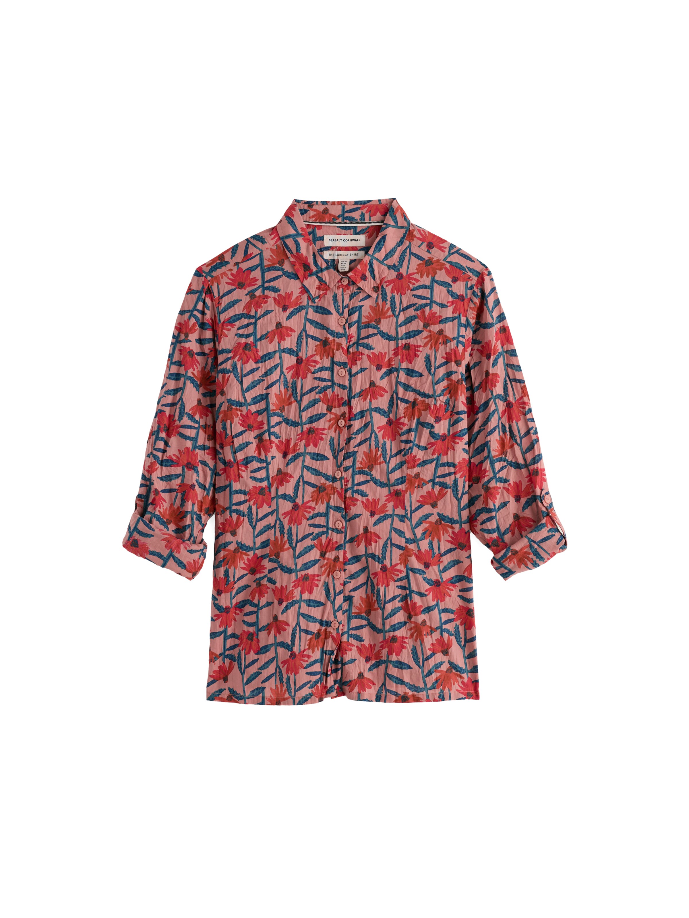 Seasalt Cornwall Blouse 'Larissa' in Pink: front