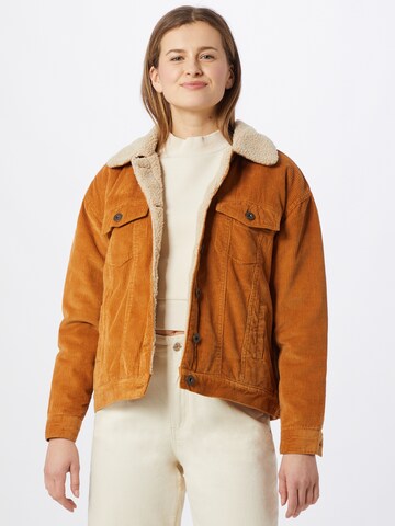 Urban ClassicsPrijelazna jakna - smeđa boja: prednji dio