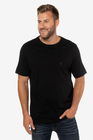 T-Shirt JP1880 en noir : devant