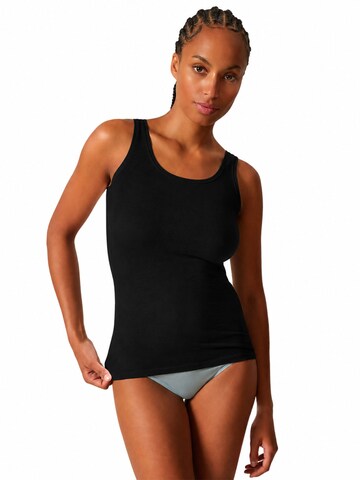 Skiny Top '2er P Tanktop' in Black