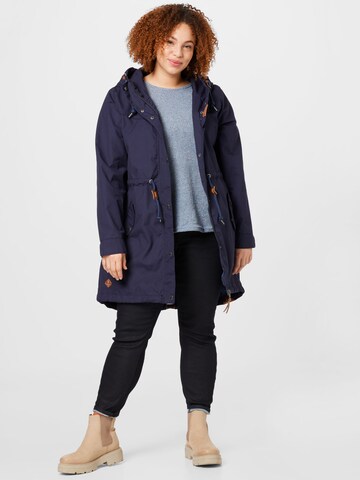 Ragwear Plus Parka 'CANNY' in Blau