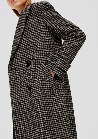 s.Oliver BLACK LABEL Between-Seasons Coat in Brown