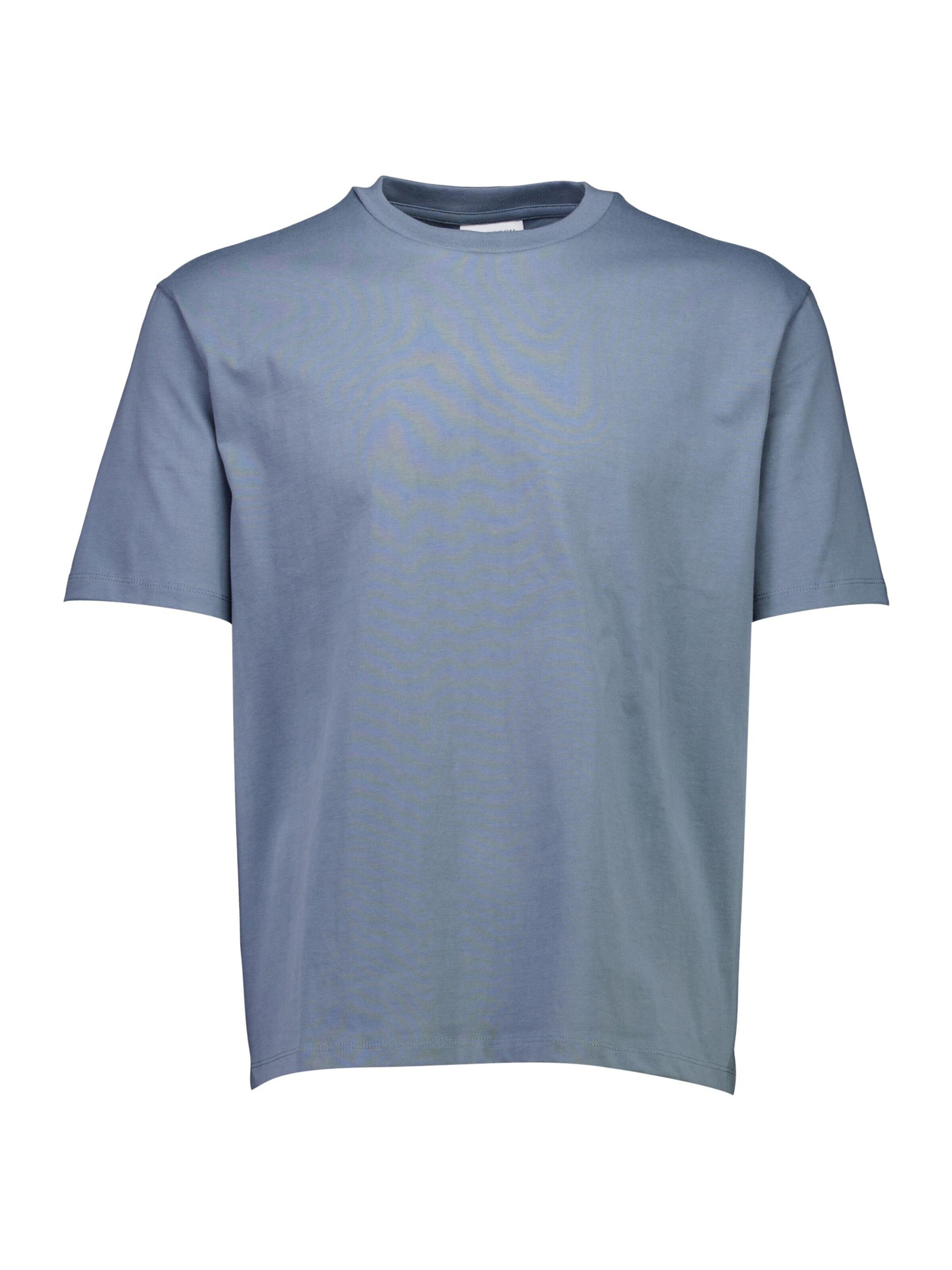 T-Shirt Lindbergh en bleu : devant
