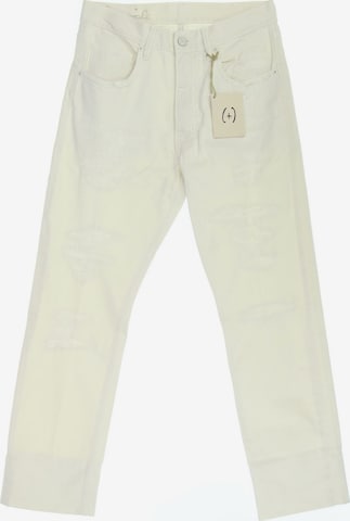 (+) people Pants in XS in White: front