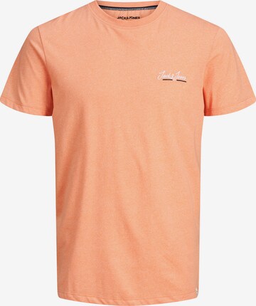 JACK & JONES Тениска 'Tons' в оранжево: отпред