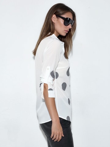 Camicia da donna di MSN Collection in bianco