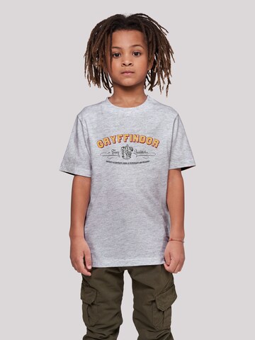 T-Shirt 'Harry Potter Gryffindor Team Quidditch' F4NT4STIC en gris : devant