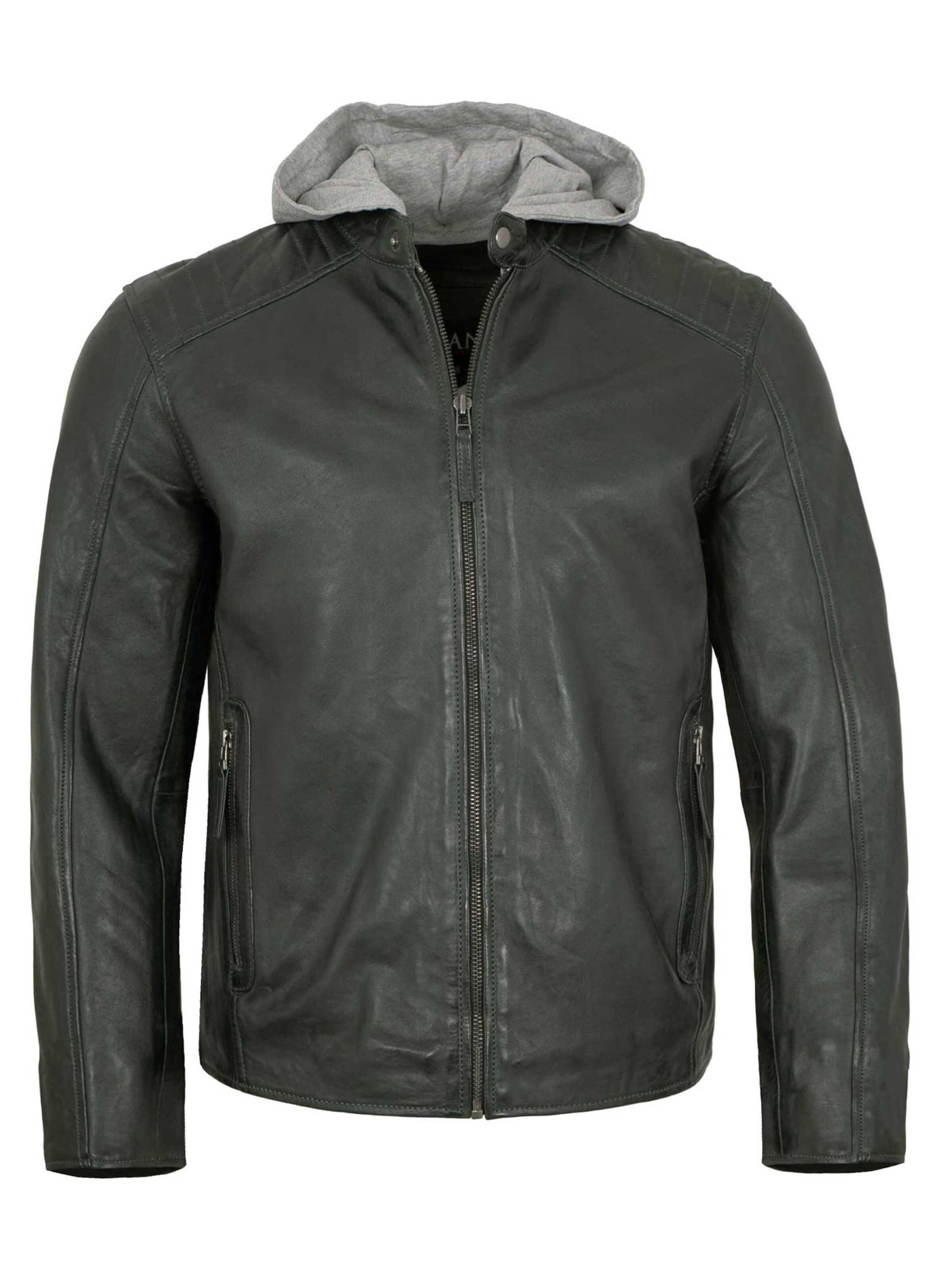 Jilani Between-season jacket 'Razor-2' in Green: front
