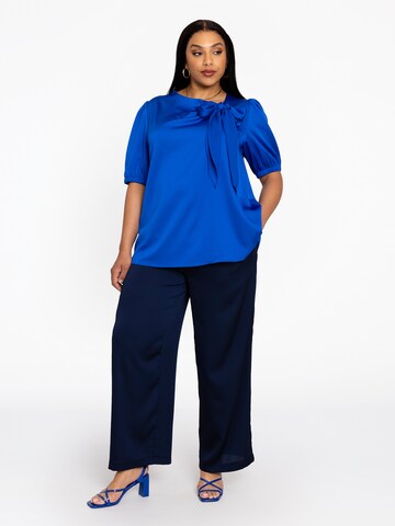 YOEK Bluse in Blau