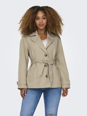 ONLY Overgangsfrakke 'ONLine' i beige: forside