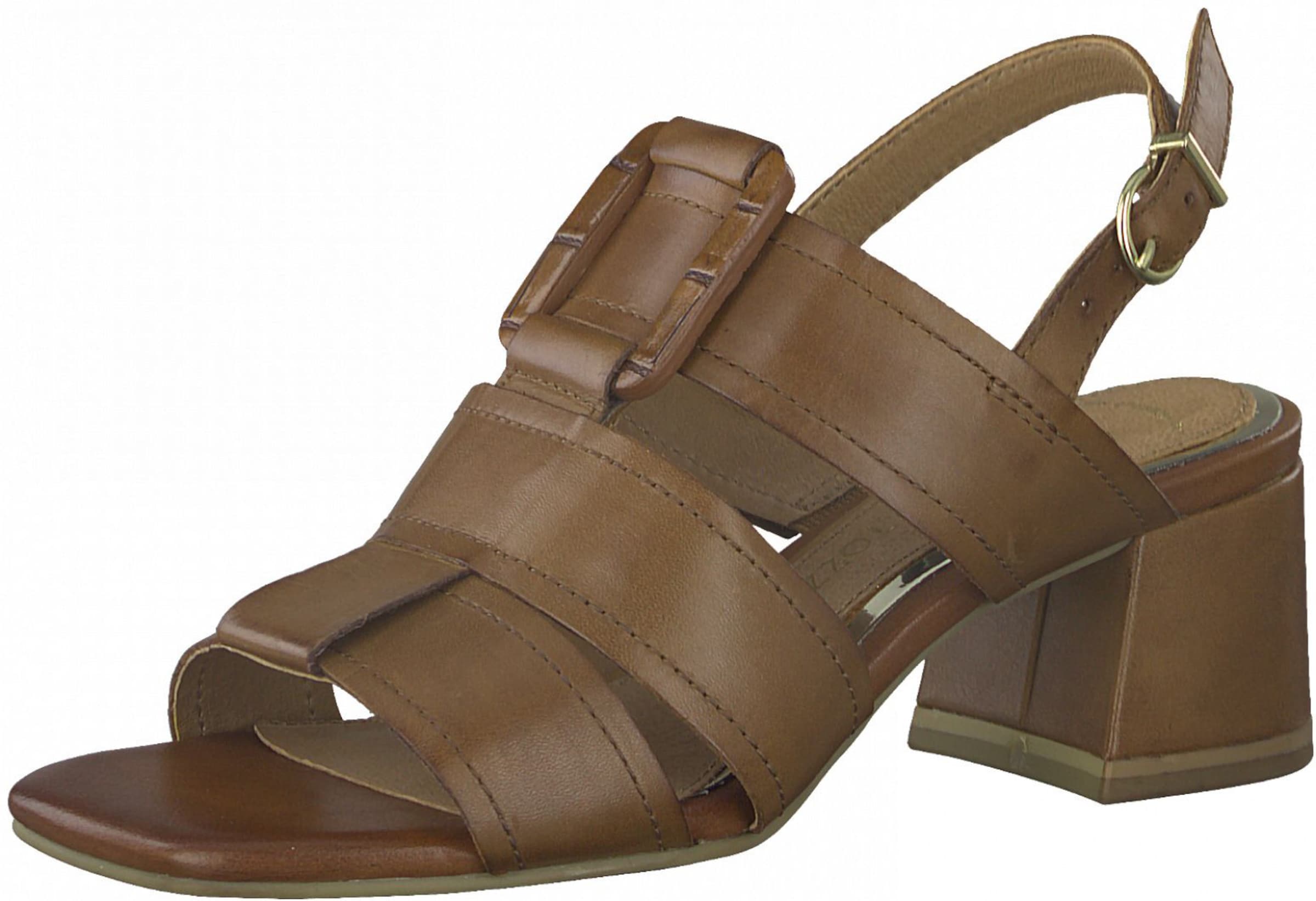 MARCO TOZZI Sandalen met riem in Bruin | ABOUT YOU