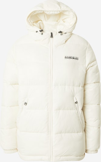 NAPAPIJRI Winter jacket in Black / natural white, Item view