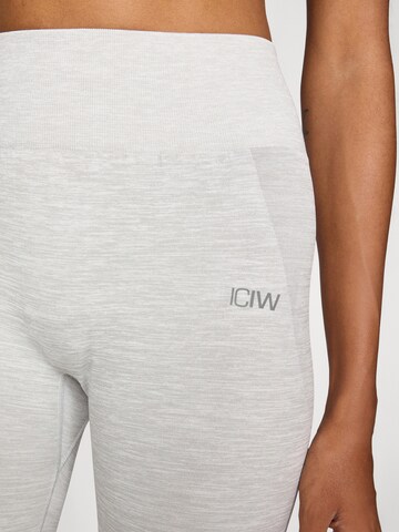 ICANIWILL Skinny Fit Спортен панталон в сиво