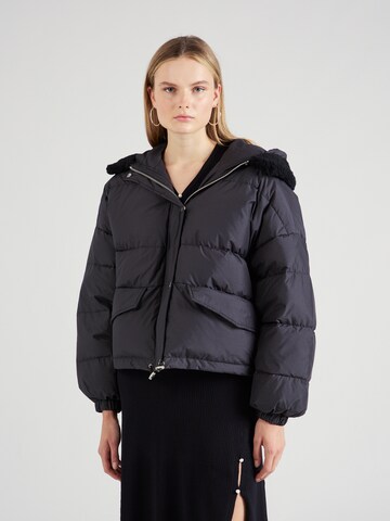 MEOTINE Winter Jacket 'EVA' in Black: front