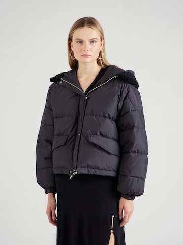 MEOTINE Зимняя куртка 'EVA' в Черный: спереди