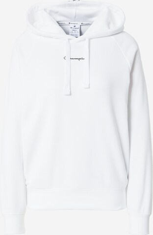 Champion Authentic Athletic Apparel Sweatshirt in White: front