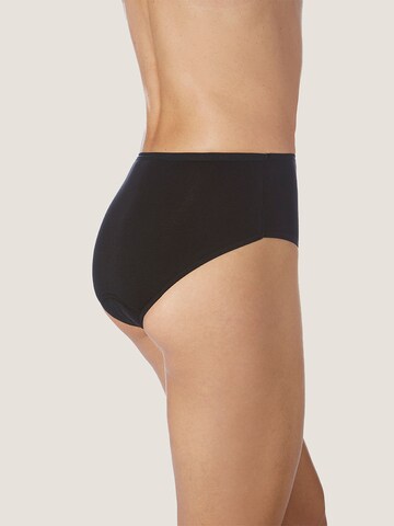 zd ZERO DEFECTS Panty 'Medeia mid waist menstrual panty' in Schwarz