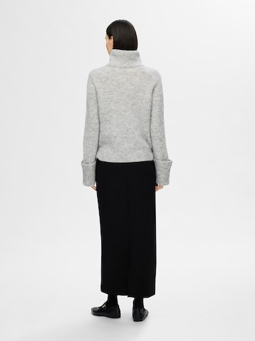 Pulover 'SLFSia' de la SELECTED pe gri