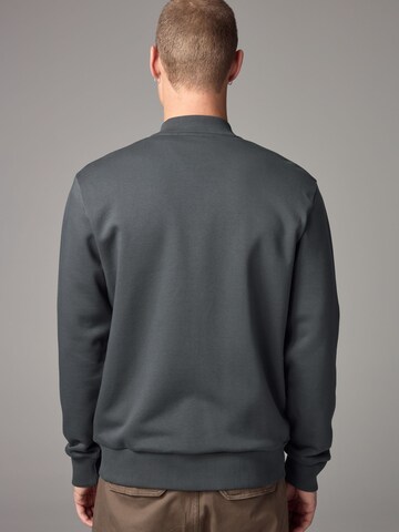 Next - Sudadera con cremallera en gris