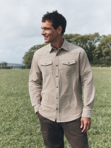 Next Regular Fit Skjorte i beige