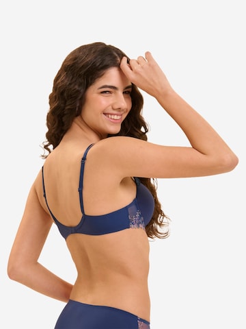 Simone Perele T-shirt Bra 'Délice' in Blue