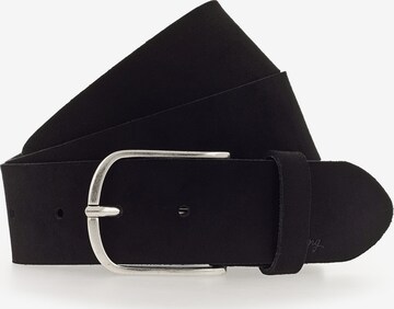 Ceinture MUSTANG en noir : devant