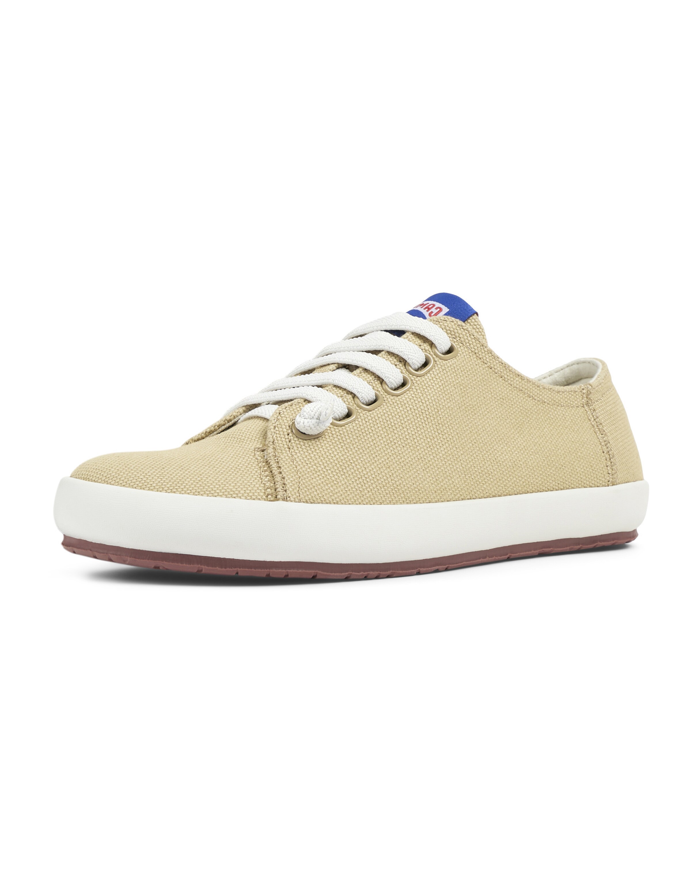 CAMPER Sneakers laag 'Peu Rambla Vulcanizado' in Beige: voorkant