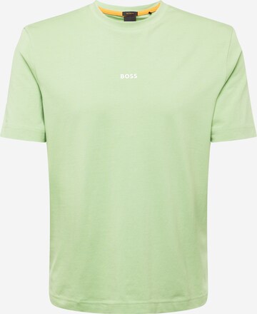 T-Shirt 'Chup' BOSS en vert : devant