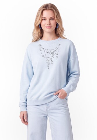 MYMO - Sudadera en azul: frente