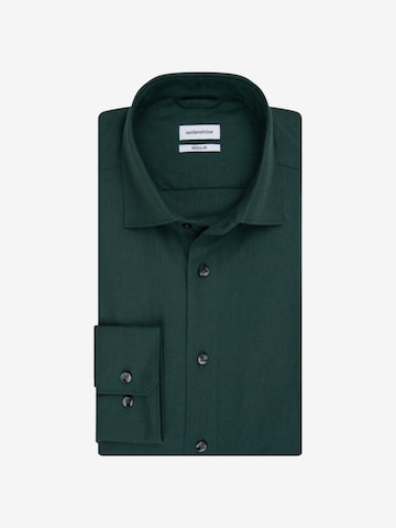 SEIDENSTICKER Regular fit Zakelijk overhemd in Groen