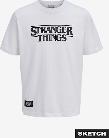 JACK & JONES T-shirt in Weiß: Vorderseite