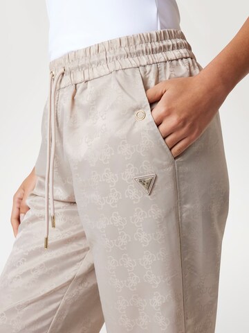 GUESS Tapered Pants in Beige