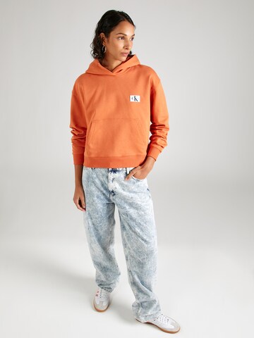 Calvin Klein JeansSweater majica - narančasta boja