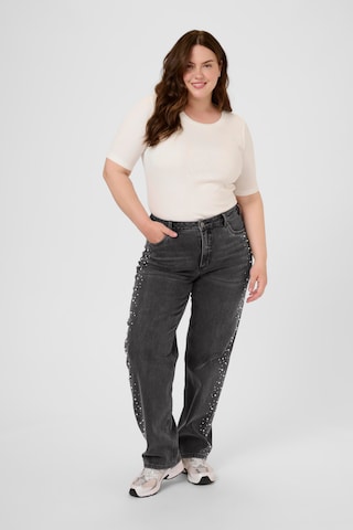 KAFFE CURVE Regular Jeans 'KCpetri' in Grau