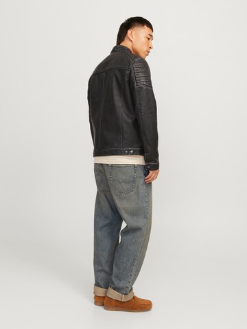 JACK & JONES Kurtka przejściowa 'JJERocky' w kolorze czarny