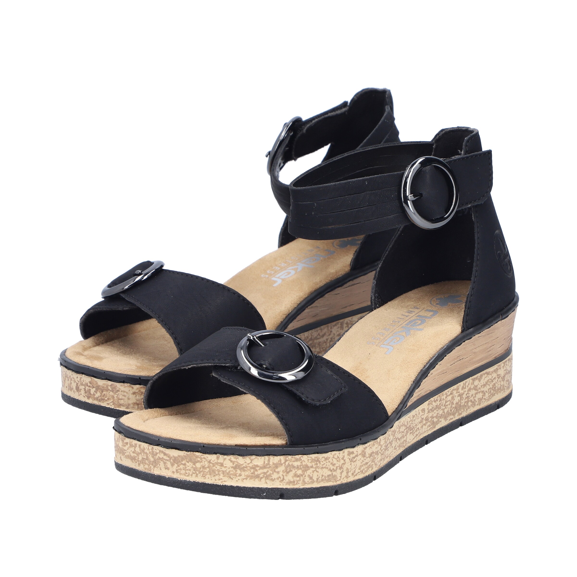 Sandales Rieker en noir