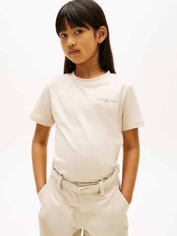 TOMMY HILFIGER Μπλουζάκι σε μπεζ: μπροστά