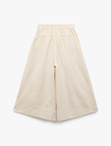 Koton Loosefit Bandplooibroek in Beige