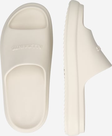 AllSaints - Sapato aberto 'DUNE' em branco