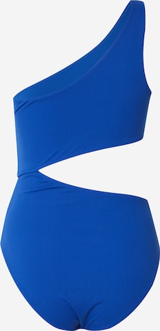 Lindex Bustier Badeanzug 'Trina' in Blau