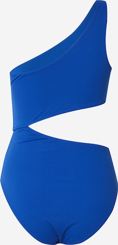 LindexBustier Jednodijelni kupaći kostim 'Trina' - plava boja